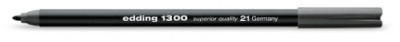 Фломастер Edding "1300" 2 мм с круглым наконечником, темно-серый