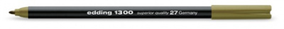 Фломастер Edding "1300" 2 мм с круглым наконечником, оливково-коричневый