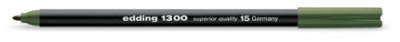Фломастер Edding "1300" 2 мм с круглым наконечником, оливковый