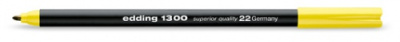 Фломастер Edding "1300" 2 мм с круглым наконечником, лимонно-желтый