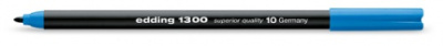 Фломастер Edding "1300" 2 мм с круглым наконечником, голубой