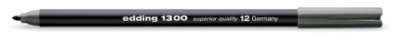 Фломастер Edding "1300" 2 мм с круглым наконечником, серый