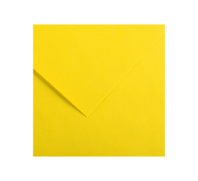 Бумага тонированная Canson "Iris Vivaldi" А4 120 г №04 канареечный