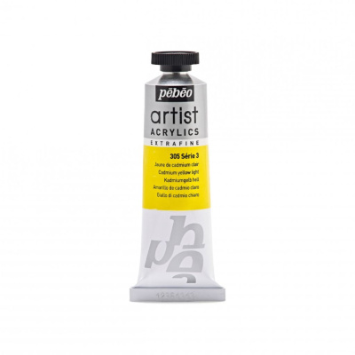 Акрил Pebeo "Artist" 37 мл Кадмий желтый светлый