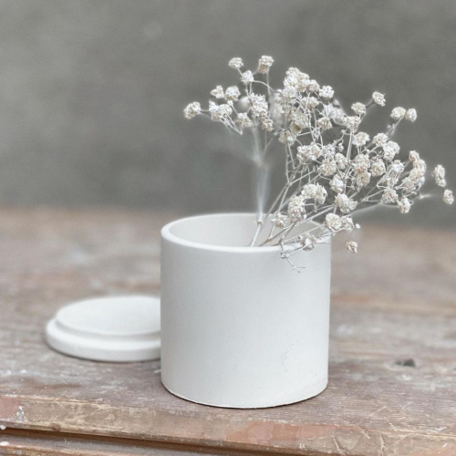 Гипсовая фигура Стакан с крышкой