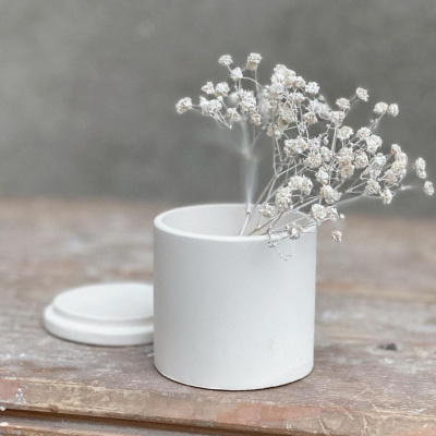 Гипсовая фигура Стакан с крышкой