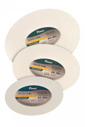 Холст на картоне Pinax 280 г 100% хлопок, овальный