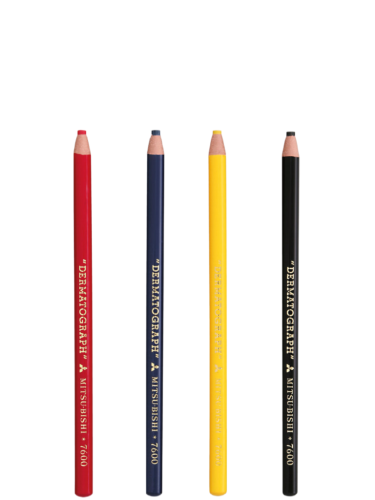 Карандаш по стеклу, пластику металлу Uni P 7600, белый