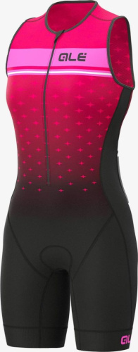 Комбинезон Ale Stars Long Tri женский (черный / розовый XS)