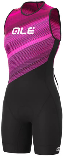 Комбинезон Ale Kaula Olimpic Tri женский (черный / розовый XS)