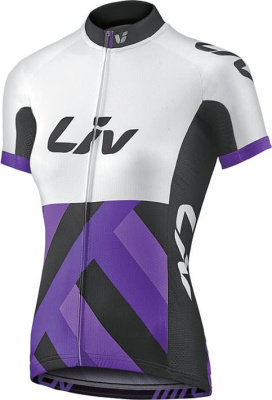 Джерси Giant LIV Race Day женское (белый / фиолетовый L)