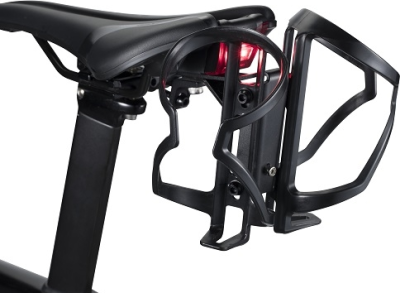 Подседельный адаптер для установки двух флягодержателей Giant Uniclip Saddle Cage (черный)