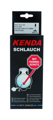 Камера антипрокольная Kenda 26" (26x1.75-2.125" (47/57-559) ниппель 48 мм (спорт))