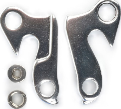 Держатель заднего переключателя "петух" Author JD-9F-0069 (серебристый)