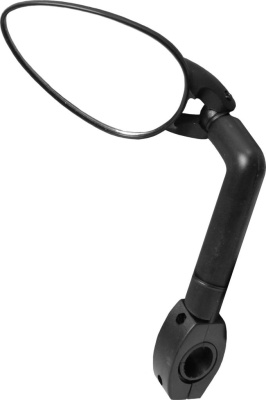 Зеркало ACME круглое, на хомуте (черный)