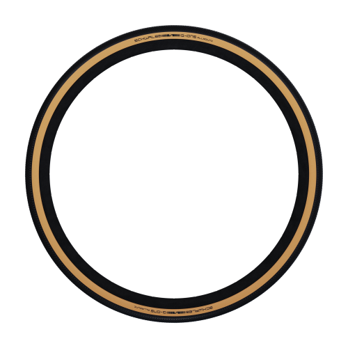 Велопокрышка Schwalbe G-One AllRound Performance 28" RaceGuard (черный / бежевый 700x40c кевларовый)