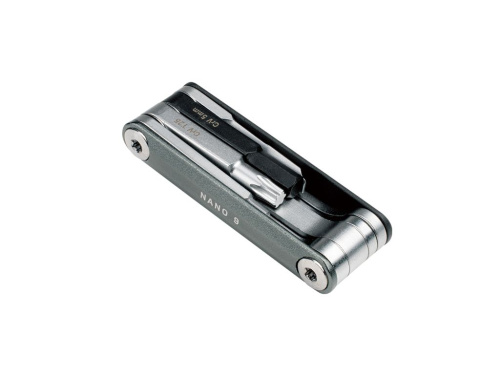 Набор инструментов компактный Topeak Nano 9 (серебристый)