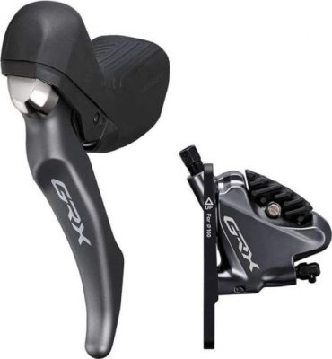 Шоссейные пистолеты Shimano GRX ST-RX810 (2x11) с гидравлическим тормозом RX810 (левый - передний)
