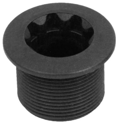 Прижимной болт Shimano для систем Hollowtech II FC-6800 и совместимых (черный)