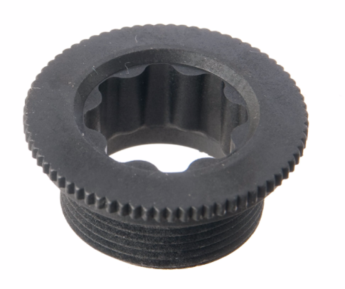 Прижимной болт Shimano для систем Hollowtech II FC-M582 и совместимых (черный)