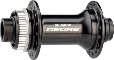 Передняя втулка Shimano Deore HB-M6010 Center Lock (черный ось 15 мм 32)