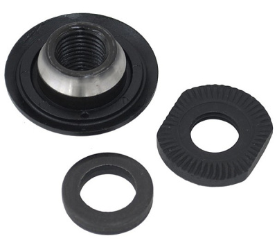 Конус Shimano для втулок HB-RS400/4600/4500/4400/3500/2200 с гайкой м шайбой (черный)