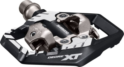 Контактные MTB педали Shimano XT PD-M8120 SPD с шипами (черный)