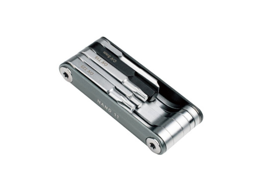 Набор инструментов компактный Topeak Nano 11 (серебристый)