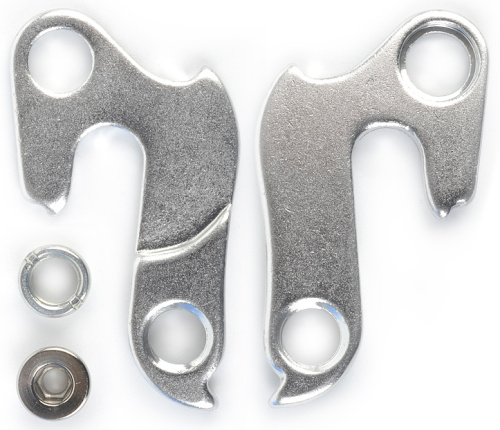 Держатель заднего переключателя &quot;петух&quot; Author JD-9F-0011 (серебристый)