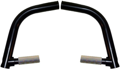 Рога на руль ACME торцевые (черный)