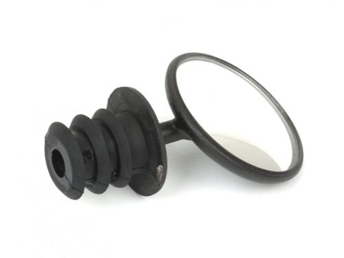 Зеркало круглое Author AM-45 панорамное торцевое (черный)