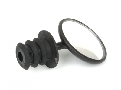 Зеркало круглое Author AM-45 панорамное торцевое (черный)