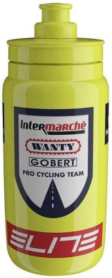 Велосипедная фляга Elite Fly Intermarche Wanty Gobert (неон 550 мл)
