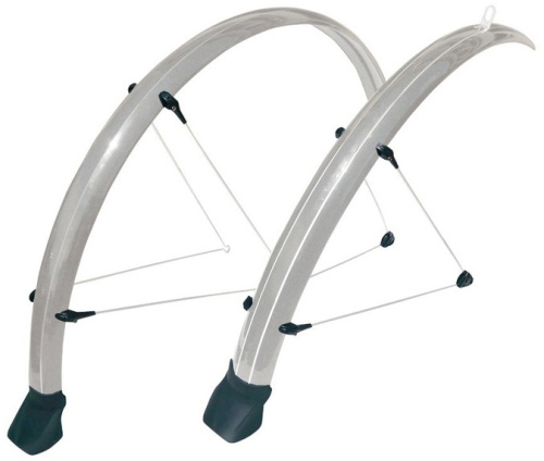 Комплект крыльев Stronglight ALUCHROME 26&quot; тип E регулируемый крепеж (серебристый 60 мм)