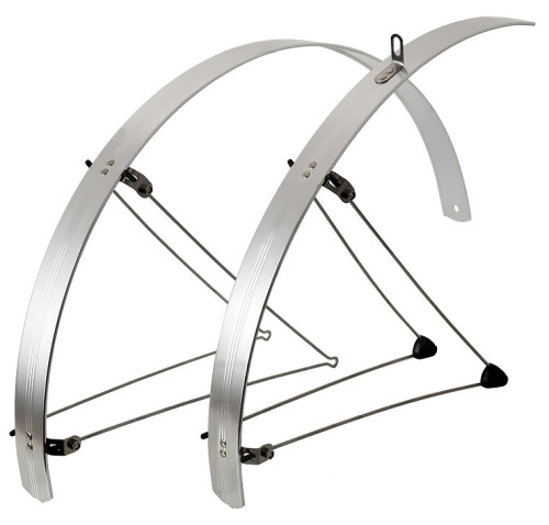 Комплект плоских алюминиевых крыльев Stronglight FLAT ALU & ANO 26&quot; (серебристый 42 мм)