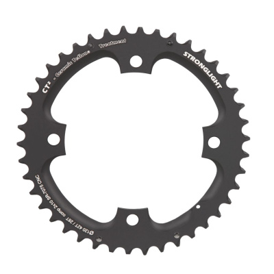 Звезда системы Stronglight для систем SRAM 2/10 XX, X0, X7 и X9  7075-T6 CT? (черный 29 BCD 80 мм)