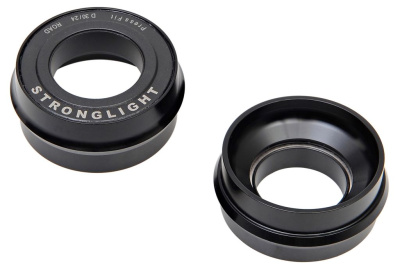 Каретка-переходник Stronglight для установки систем с 24 мм валом в каретки BB30 (черный)