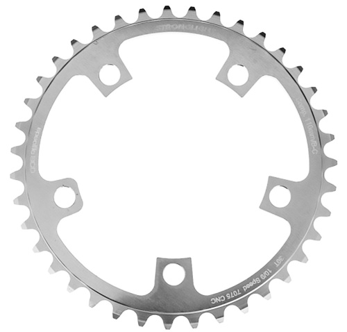 Звезда системы Stronglight 7075-T6 для Campagnolo Type B посадка BCD 110 9/10 скоростей (серебристый 39 BCD 110 мм)