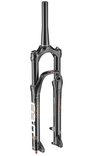 Амортизационная вилка RST First Air-TRL 29&quot; gnn2 (черный 100 мм эксцентрик 9 мм шток 1 1/8&quot; (28.6 мм), алюминий для дисковых тормозов)