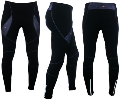 Велорейтузы Funkier Tarcento S-302W-B14 WINTER мужские утепленные (черный XL)