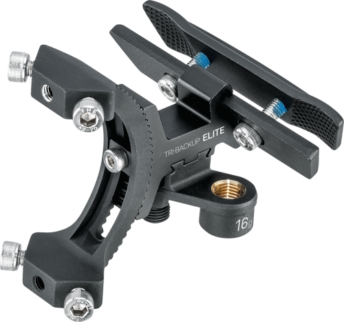 Подседельный держатель фляги и насоса CO2 Topeak TRI-BACKUP ELITE TBU-ELT (черный)