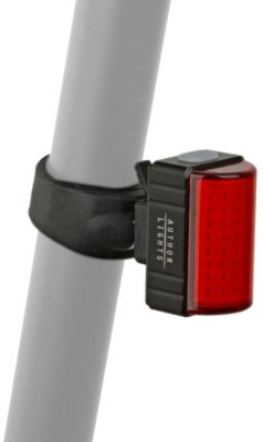 Фонарь для велосипеда задний Author A-SQUARE COBLED (красный 100 люмен)
