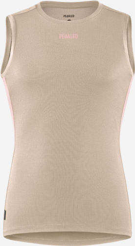 Базовый слой PEdALED Odyssey Power Dry без рукавов мужской (бежевый L)