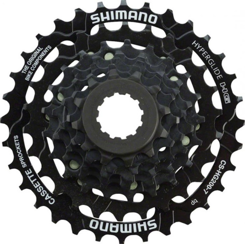 Кассета Shimano CS-HG200 7 звезд (12 - 28)