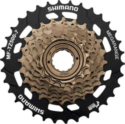 Трещотка Shimano TZ-500 7 звезд (14 - 34 без защиты цепи)