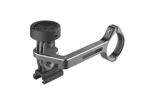 Крепление велокомпьютера и аксессуаров на руль Gaciron H10 (черный)