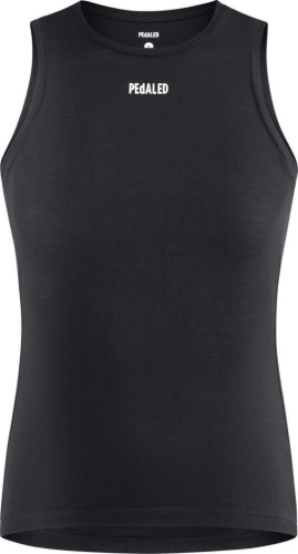 Базовый слой PEdALED Element Merino без рукавов мужской (черный M)