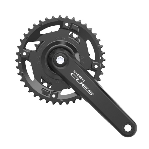 Система Shimano Cues U4000-2 9-10-11 скоростей квадрат (черный 170 мм 40 / 26 без защиты цепи)