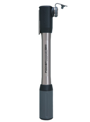 Компактный насос Topeak Pocket Rocket DX II TPMB-DX2 (черный / серебристый)