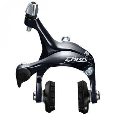 Ободной шоссейный тормоз Shimano SORA BR-R3000 (графит передний)